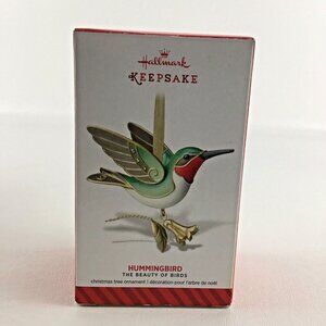 Hallmark Keepsake Christmas Ornament Beauty Of Birds Hummingbird #10 New 2014